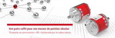 TR Electronic présente une communication « SPE » fonctionnelle pour les codeurs absolus