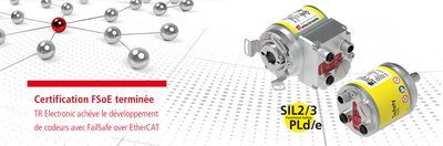 TR Electronic achève le développement de codeurs avec FailSafe over EtherCAT.