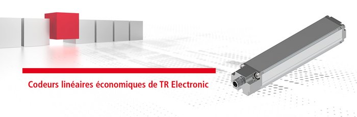 Codeurs linéaires économiques de TR Electronic